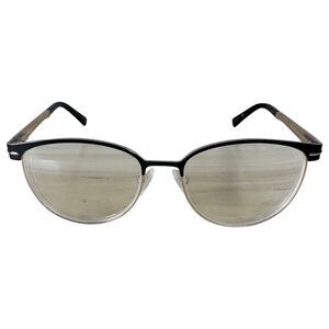 Oscar de la Renta OSL736 Black Gold Metal Eyeglasses Frames – Needs Lenses